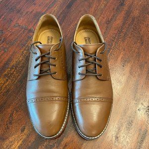 Boys Johnston & Murphy Cap Toe Dress Shoes Size 5